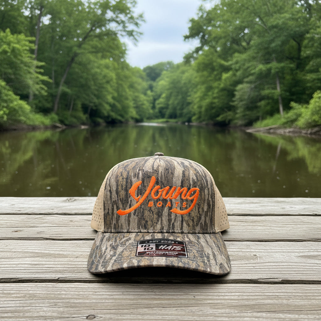 1010 Camo/Orange Hat