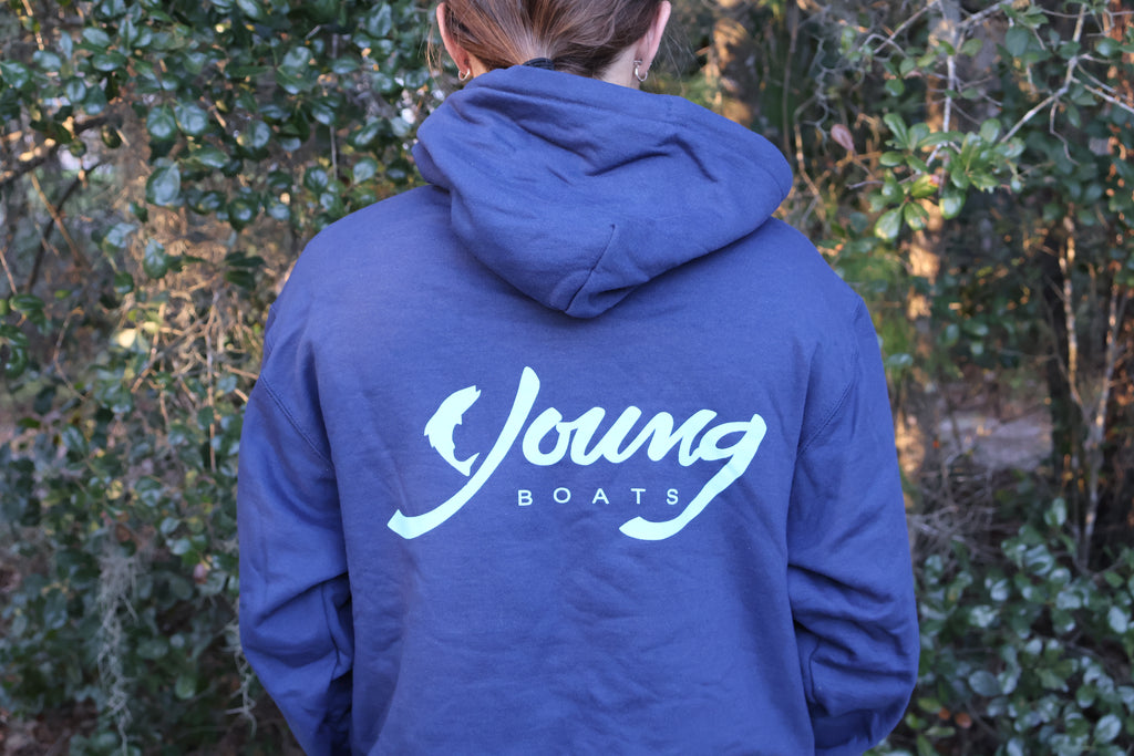 Navy/Carolina Blue Hoodie
