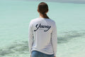 Light Grey/Navy Long Sleeve Performance