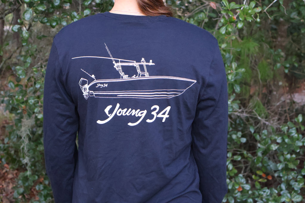 Black/White Y34 Long Sleeve