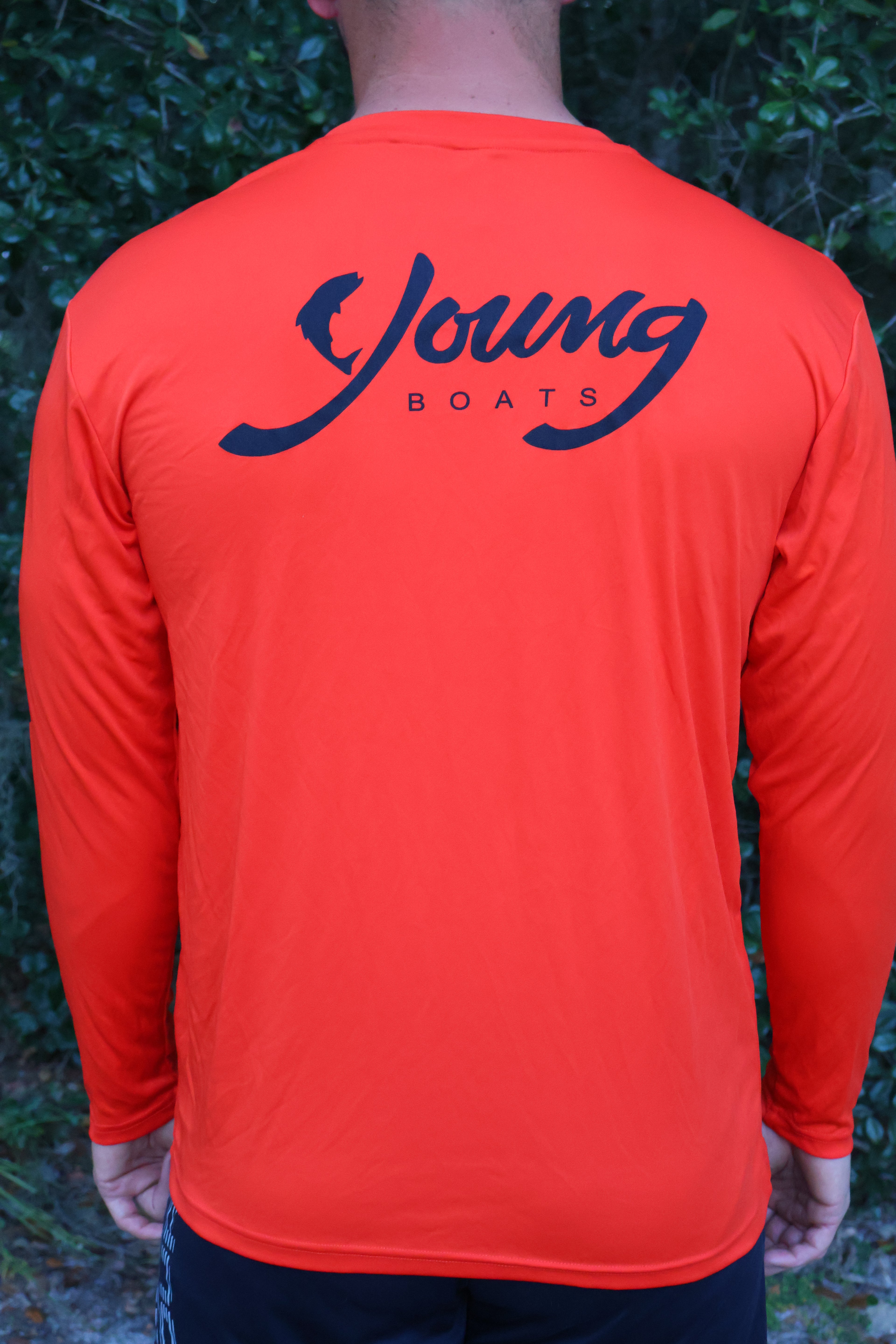 Dark Orange/Black Long Sleeve Performance