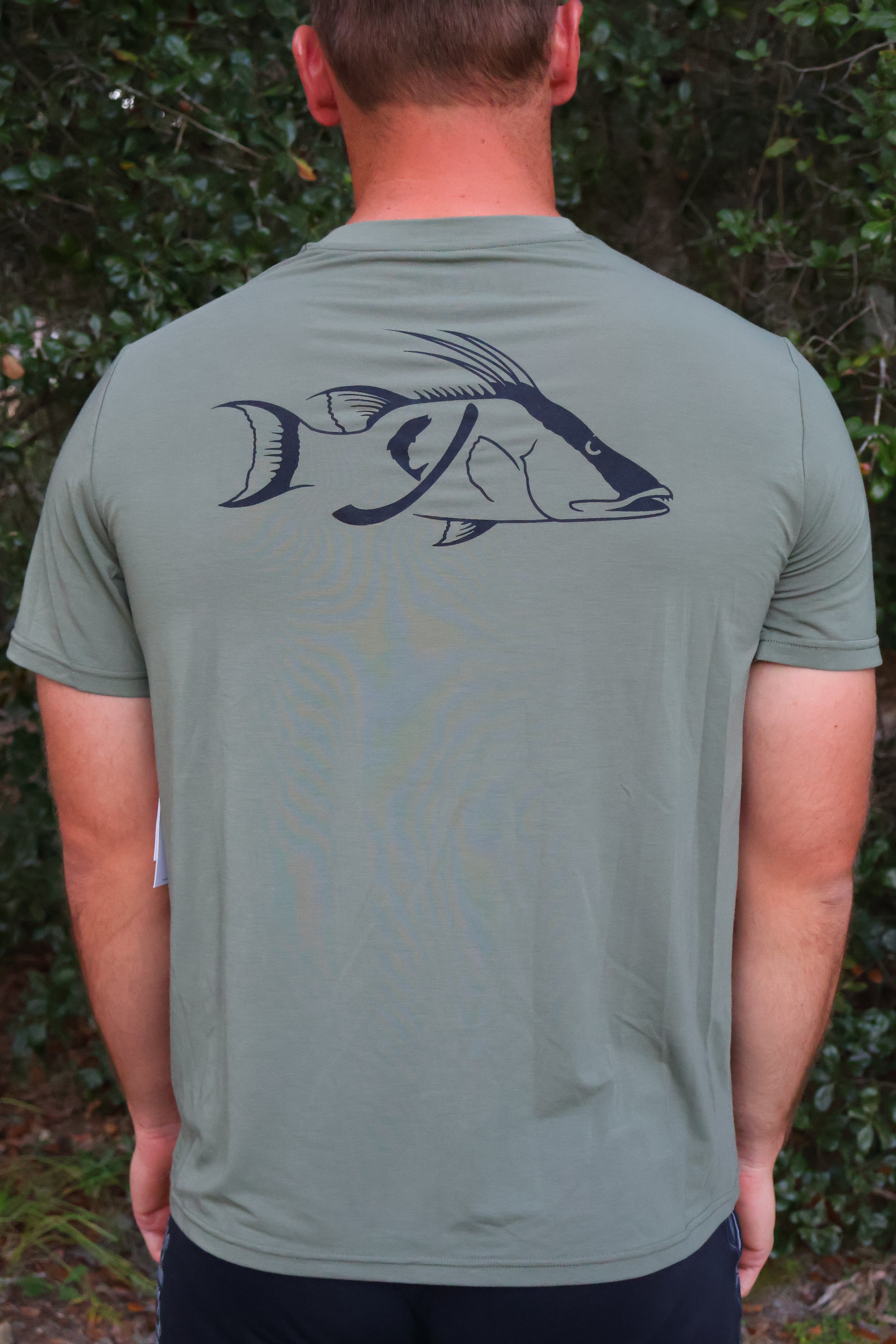 Green/Black Hogfish Short Sleeve Free-Fly