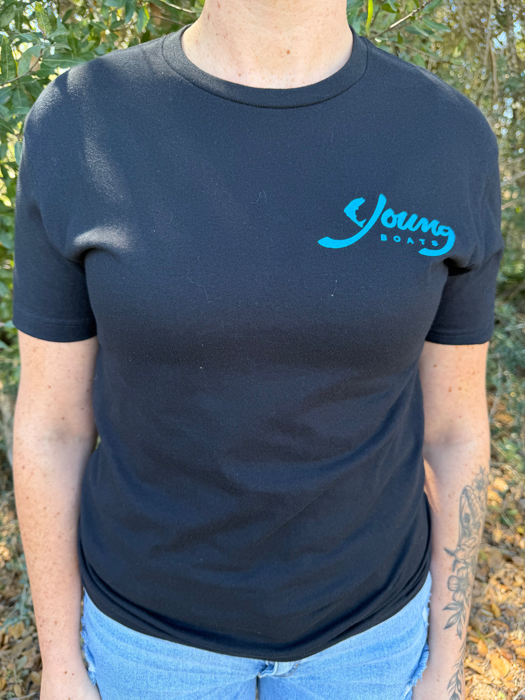 Black/Blue Grouper Short Sleeve