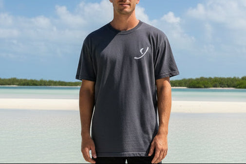 Graphite/Light Grey Short Sleeve -Comfort Color