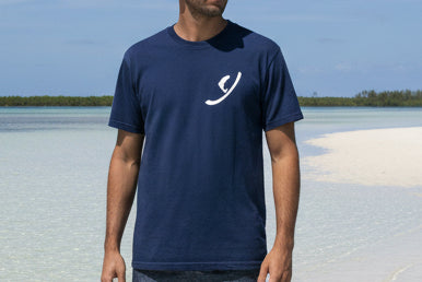 Navy Crab Short Sleeve - Comfort Colors