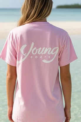Pink/ White Short Sleeve - Comfort Colors