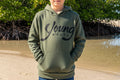 Youth - Green/Black Hoodie