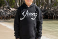 Youth - Black/White Hoodie