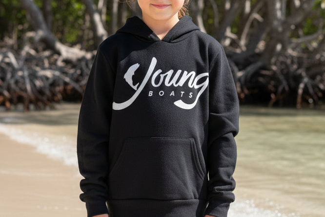 Youth - Black/White Hoodie