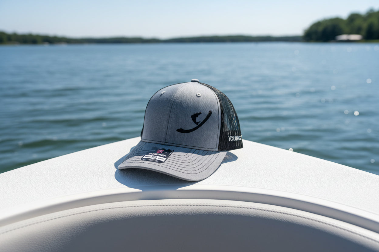 Grey & Black Hat